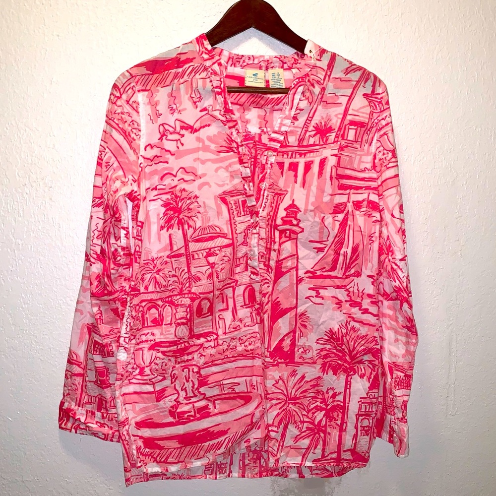 Caribbean Joe Tropical Shirt - Picture 1 of 3